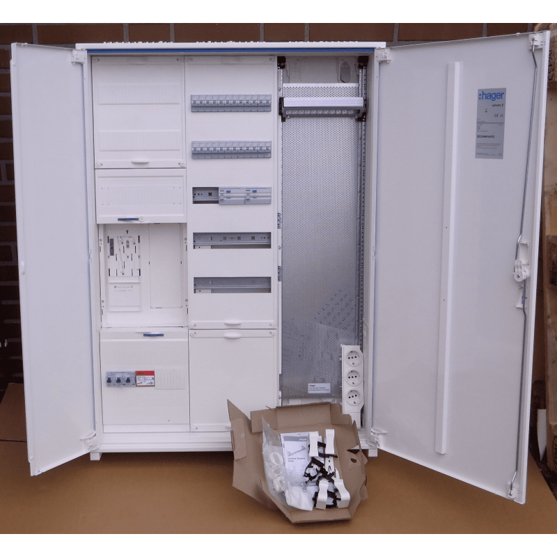 Hager ZB33NW1APZ2 EHZ Multimedia Z hlerschrank Sicherungskasten hager-zb33nw1apz2-ehz-multimedia-z-hlerschrank-sicherungskasten