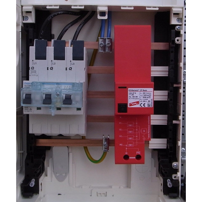 Hager ZB33S Zählerschrank für 3Punkt Zähler