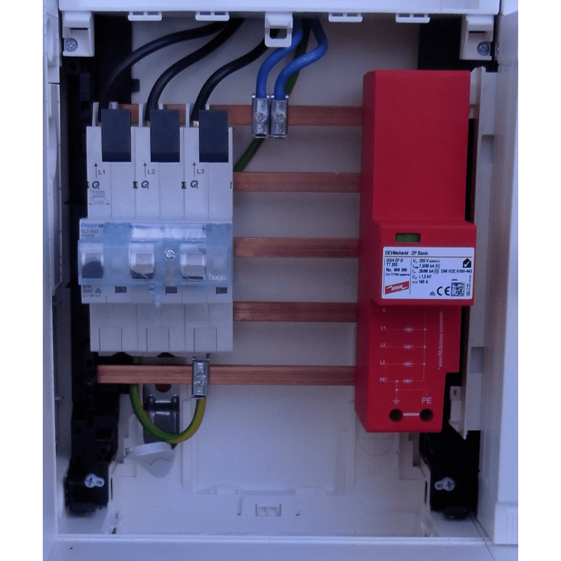 Hager ZB33NW1APZ2 Zählerschrank für 3Punkt Zähler Multimedia